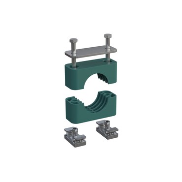Clamp assembly Standard series with channel rail adaptor